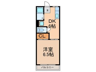 サンライズ２の物件間取画像